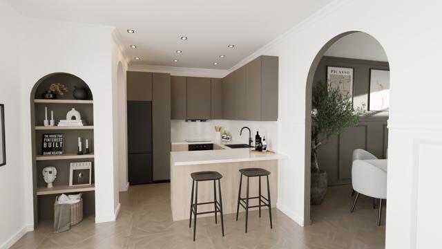 Elegancia Contemporánea en Verde Sage - Imagen 1