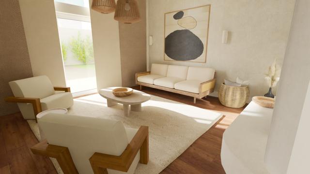 Serenidad Mediterránea Contemporánea - Serenidad geométrica en blanco